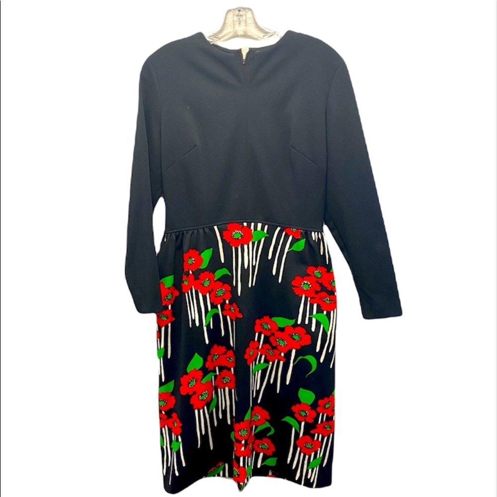 PURITAN FOREVER YOUNG Vintage Dress Black Floral 14